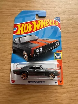 Buy Hot Wheels  '69 Dodge Charger 500, Grey • 5£