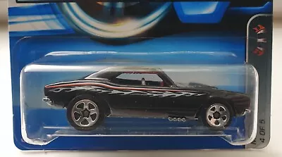 Buy 2007 Hot Wheels Motown Metal - '67 Camaro - Black 5sp Opening Hood Metal Base • 7.99£