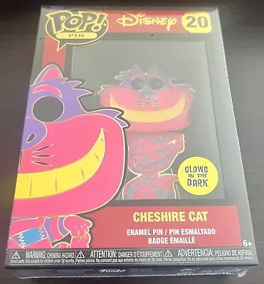 Buy Disney - Cheshire Cat  20 Glows - Funko Pop! Pin New Sealed • 9.49£