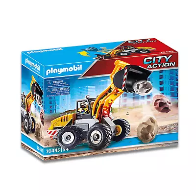 Buy Playmobil 70445 City Action Construction Front End Loader With Movable Bucket • 24.99£