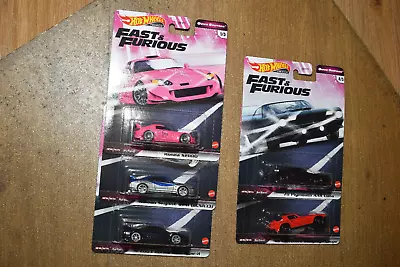 Buy Hot Wheels Fast & Furious Quick Shifters Complete Set Of 5 Cars New Sealed • 75£