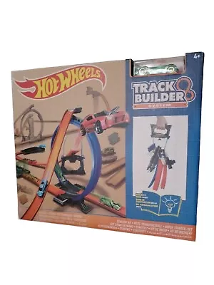 Buy Hot Wheels Track Builder System Starter Kit With Car • 15£