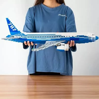 Buy 1349pcs Boeing 787 Dreamliner JetAircraft Building Blocks Set • 50£