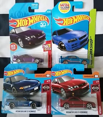 Buy Hot Wheels Nissan Skyline GT-R Bundle Job Lot R34 R33 R32   • 54.95£