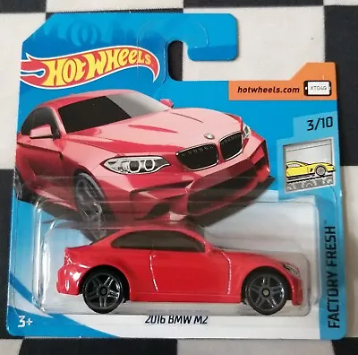 Buy 2018 Hot Wheels 2016 BMW M2 Factory Fresh Short Card 254/365 #3/10 • 10.95£