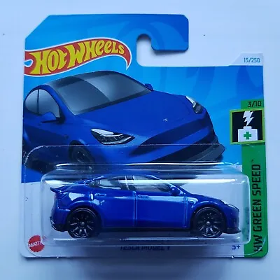 Buy Hot Wheels Tesla Model Y - Blue - B Case 2024 - Combine Postage • 3.95£