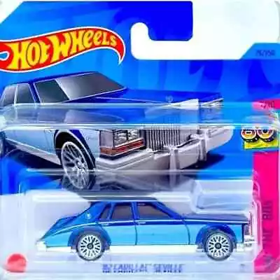 Buy Hot Wheels '82 Cadillac Seville Blue  Hw The 80's Mattel • 6.49£