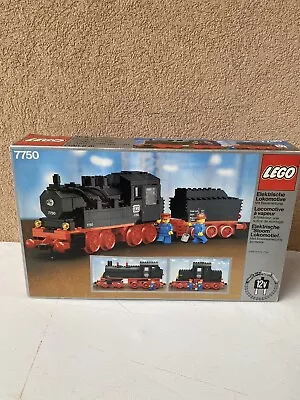 Buy Lego Vintage Train 12 V 7750  12v Electric Steam Locomotive Sealed New Misb 1980 • 3,999£