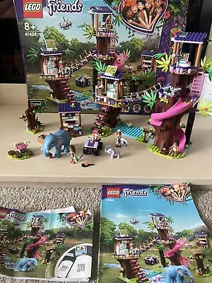 Buy Genuine Lego 41424 Friends Jungle Rescue Base W/ Manuals  Complete • 25£