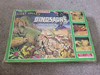 Buy Vintage Waddingtons Lost Valley Of The Dinosaurs - Around 80% Complete SPARES • 27.50£
