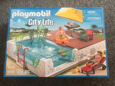 Buy Playmobil City Life 5575 Swimming Pool • 19.99£