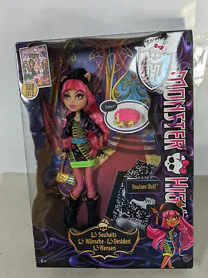 Buy Monster High 13 Wishes Howleen Wolf 2012 Approx. 25 Cm Mattel BBK01 Original Packaging F6 • 121.30£