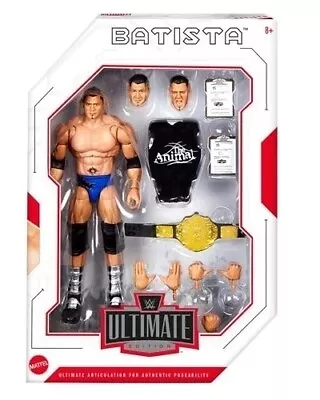 Buy BATISTA WWE ULTIMATE EDITION - GREATEST HITS MATTEL ACTION FIGURE - In Stock • 54.95£