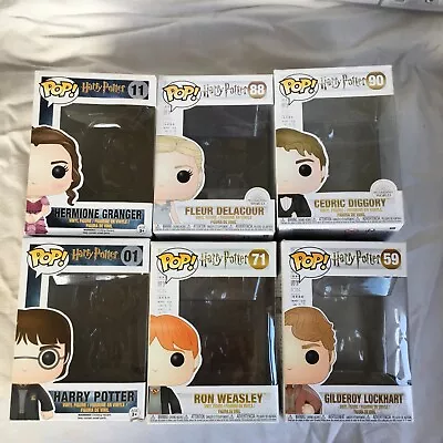 Buy 6 X Funko Pop Boxes & Inserts Only - Harry Potter, Hermione, Lockhart (lot 13) • 2.99£