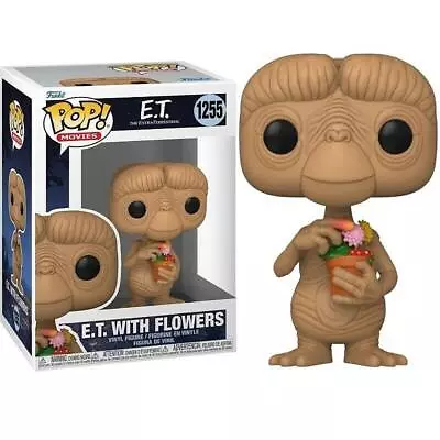 Buy Funko POP! - E.T. The Extraterrestrial 40th Ann #1255 E.T. With Flowers Figure 9cm • 15.67£