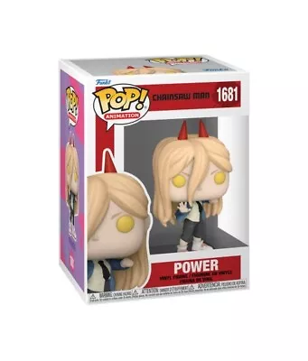 Buy PREORDER 1681 Power - Chainsaw Man Funko POP Preorder - Genuine New In Protector • 25.99£