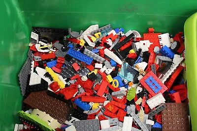 Buy Approx. 3.9kg Mixed LEGO Building Bricks, Blocks, Pieces Mini Figures -Y96 • 9.99£