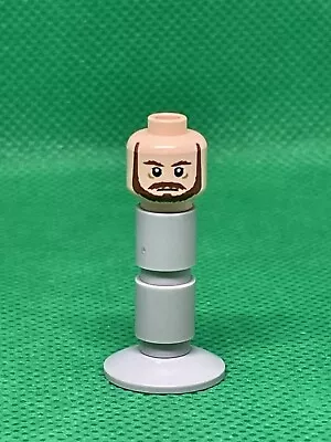 Buy Lego Star Wars Mini Figure Qui Gon Jinn Head SW0322 3626bpb0620 • 4.99£