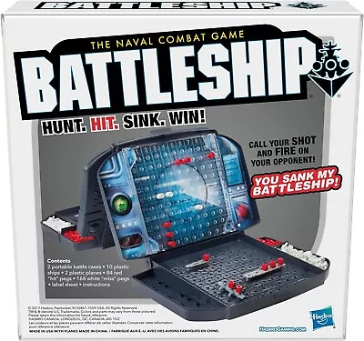 Buy Hasbro Battleship With Planes Strategy Board Game For Ages 7 And Up • 49.72£