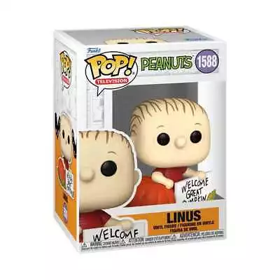 Buy PREORDER #1588 Linus It's The Great Pumpkin Peanuts Funko POP Genuine Brand New • 25.99£