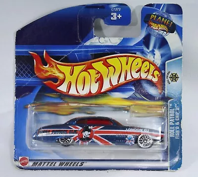 Buy Hot Wheels Fish'd & Chip'd Jaguar In Blue From Role Patrol Series C1373 • 3.99£