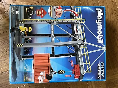 Buy Playmobil 5254 City Action Loading Terminal Cargo Crane Set • 8£