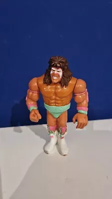 Buy Ultimate Warrior WWF WWE Hasbro Wrestling Titan Sports Vintage Figure • 9.99£