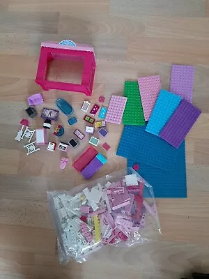 Buy Mega Bloks Bundle - Bricks, Baseboards And Barbie Mansion Furniture • 6£