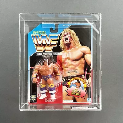 Buy Hasbro WWF Ultimate Warrior UKG80 • Series 3 MOC MOSC • WWE Graded UK Graders • 494.99£