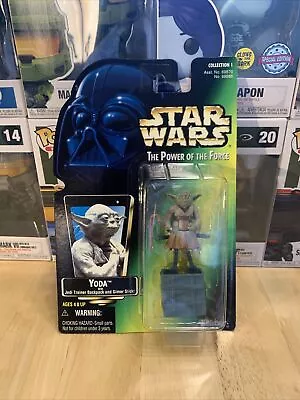 Buy Star Wars POTF | Yoda | Kenner Green Card | 1997| On Card | Near Mint | • 10£