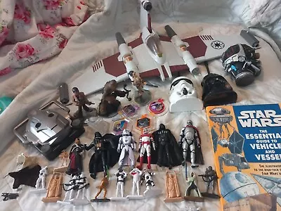 Buy Star Wars Toys Action Figures Bundle 3.75  Figure Kenner Hasbro • 25£