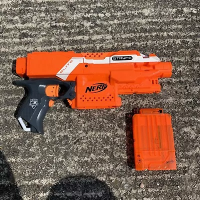 Buy NERF N-Strike Elite A0200EU4  Stryfe Blaster - Black/Orange/White • 0.99£