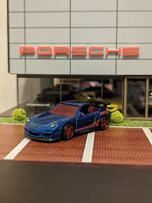 Buy Hot Wheels Porsche 911 GT3 RS 997 Blue Loose • 8£
