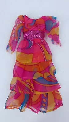 Buy 1971 Mattel Vintage Barbie Dancing Lights Dress #3437 • 100.15£
