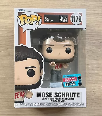 Buy Funko Pop The Office Mose Schrute NYCC #1179 + Free Protector • 23.99£