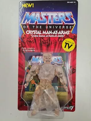 Buy Motu Super7 Masters Of The Universe Crystal Man At Arms Action Figure Misb New • 151.93£
