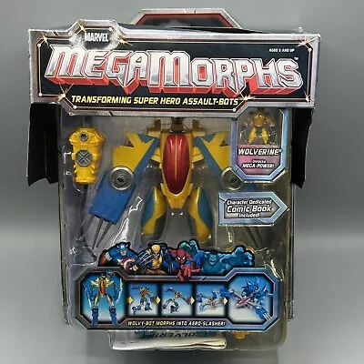 Buy Marvel MegaMorphs Wolverine Series 1 Transforming Figure Toy Biz 2005 Unopened • 32£