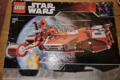 Buy Star Wars Lego Instructions 7665 • 4.99£