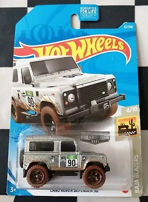 Buy Hot Wheels Walmart Exclusive Zamac Land Rover Defender 90 Baja Blazers 32/250 • 13.95£