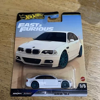 Buy 🔥 Hot Wheels Premium Real Riders Fast And Furious Bmw M3 5/5   2024 Bnip • 10.99£