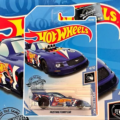 Buy HOT WHEELS Mustang Funny Car Ford  1:64 Diecast COMBINE POST. • 2.99£