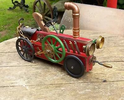 Buy Vintage Scratch Built Tractor Model Meccano Brass Copper Moulding Plane Upcycle  • 125£