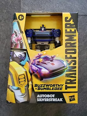 Buy Transformers Hasbro Buzzworthy Bumblebee Deluxe Silverstreak Brand New  • 25£