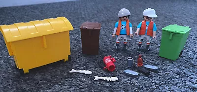 Buy Playmobil City Life  Spares For Recycling Truck 70885  Bins Men Etc Spares • 7£
