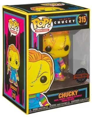 Buy Chucky Bride Of Chucky Blacklight Special Edition Pop Movies #315 Vinyl Figure • 26.21£