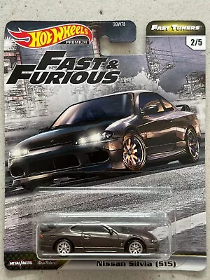 Buy 2019 Hot Wheels Fast And Furious NISSAN SILVIA S15 Fast Tuners David Park FF4 • 19.99£