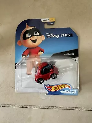 Buy HOT WHEELS DIECAST Disney The Incredibles Jack Jack 6/6 Character Cars • 7.99£