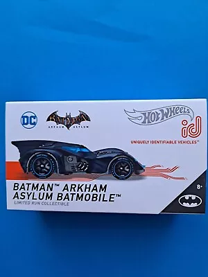 Buy Batman Arkham Asylum Batmobile  1:64 Hotwheels ID Blue DC Collectible P13 • 30.34£