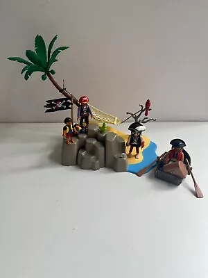 Buy Playmobil 4139 Pirate Treasure Island Play Set Secret Cave Figures Boat + Extras • 11.99£