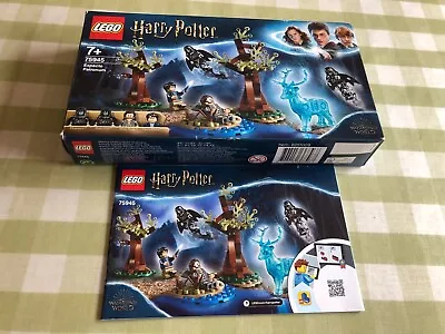 Buy Lego 75945 Harry Potter Expecto Patronum Box And Instructions Only (No Parts) • 0.99£